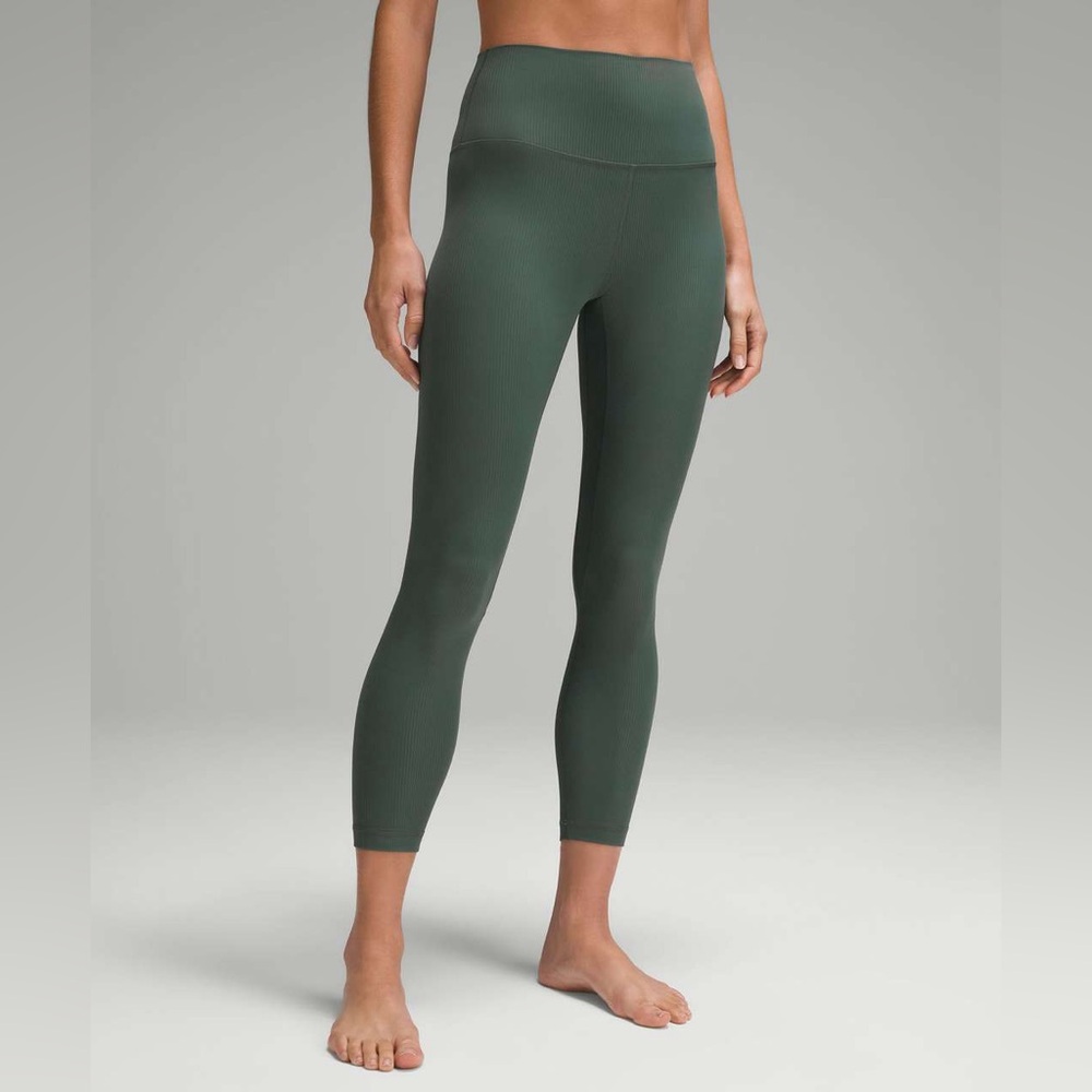 Lululemon High-Rise Ribbed Align Leggings 25”